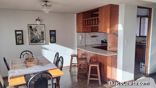 Bonito departamento amoblado 3 dormitorios 