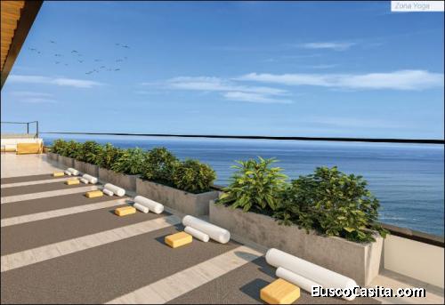 Hermosos departamentos todos de 1 dorm. frente al mar en Malecón Privado -Límite Chorrillos-Barranco