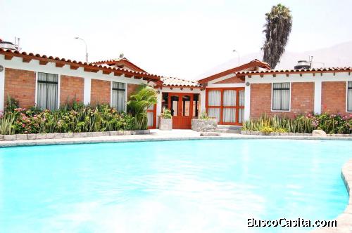 En Venta linda Residencia con 5 Bungalows, piscina - Chaclacayo, Lima