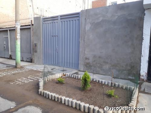 Se alquila terreno de 120 para Taller , deposito o garage multiple