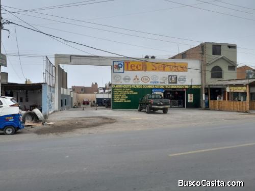 Vendo Local comercial a 300 metros del Ovalo de Huacho, frente al colegio Xammar