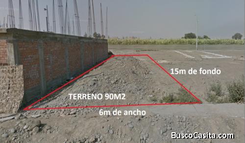 Venta de terreno en Carabayllo 90m2