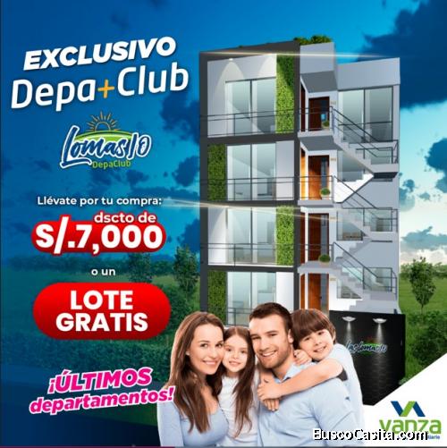 SE VENDE DEPARTAMENTOS EN CARAPONGO, SANTA CLARA, VITARTE