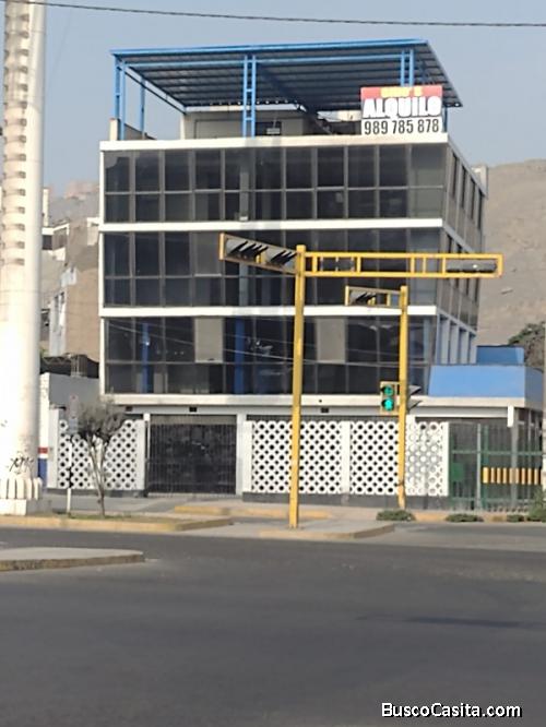 Alquilo edificio en Ate 