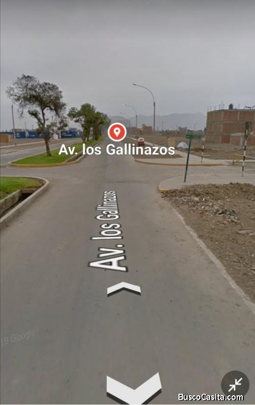 VENDO TERRENO EN AV. LOS GALLINAZOS EN LA URB. LA ENSENADA EN CARABAYLLO