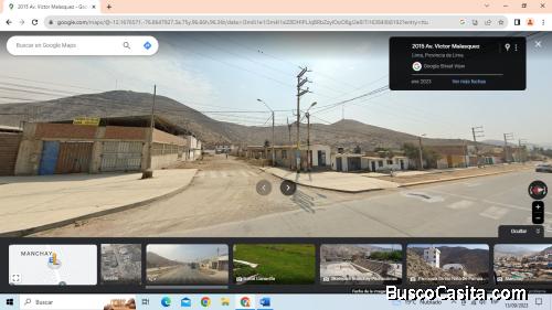 OCASIÓN VENDO TERRENO 120 M2 PACHACÁMAC