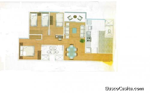 VENDO LINDO DEPARTAMENTO POR VIAJE