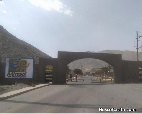 TERRENO EN VENTA EN HUAMPANI . MIRASOL
