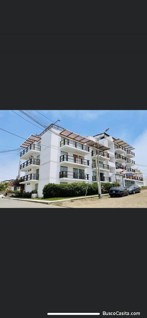 Se alquila departamento en San Bartolo frente al mar
