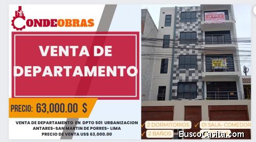 Venta de Departamento en Estreno
