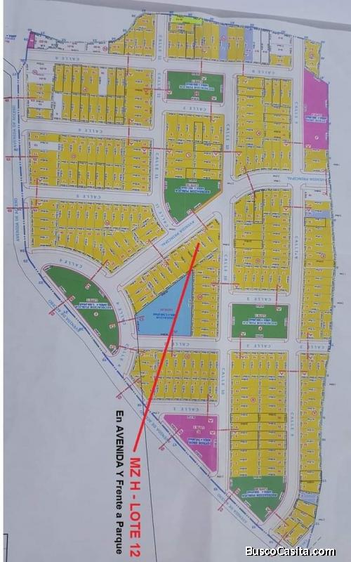 VENDO TERRENO URB EL TREBOL LAMBAYEQUE CHICLAYO PERÚ 