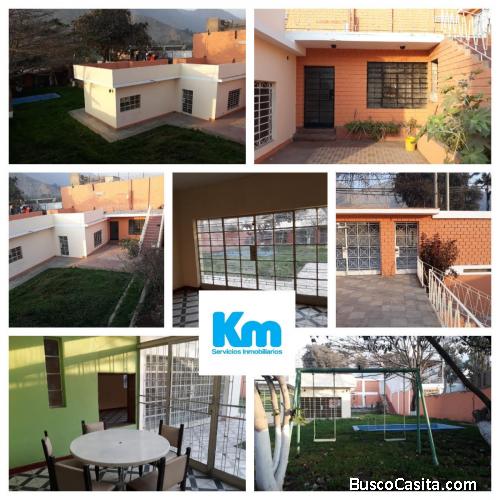 VENTA DE CASATERRENO EN CHACLACAYO