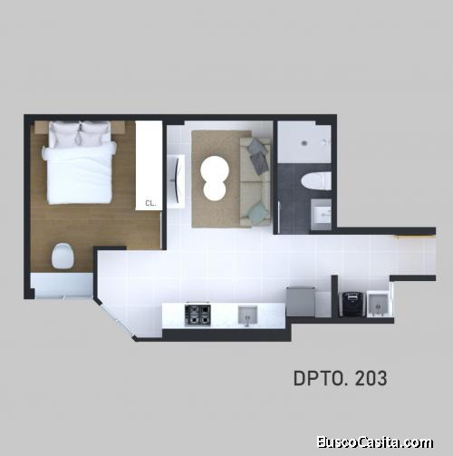 Departamento de 40 m2