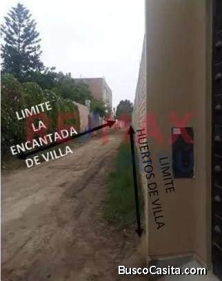 Venta De Terreno En Huertos De Villa Limite Con La Encantada - Chorrillos 