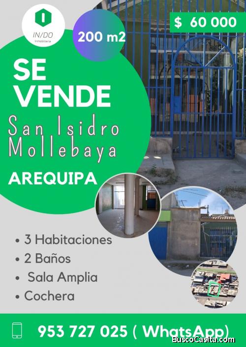 SE VENDE PROPIEDAD POR MOTIVO DE VIAJE 