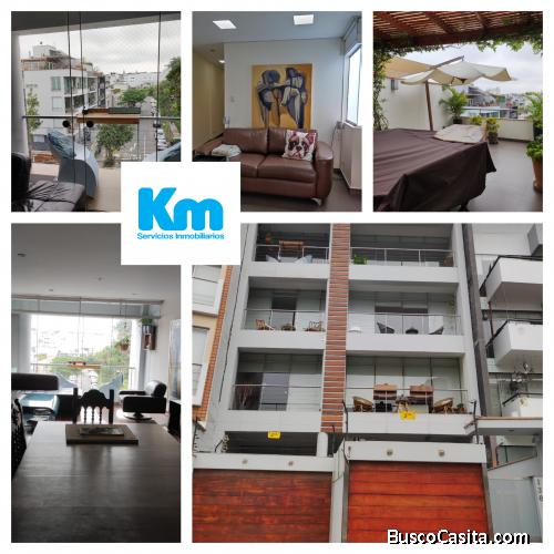 ALQUILER DE DPTO LOS GLADIOLOS MIRAFLORES 