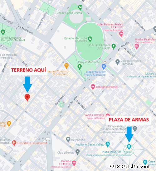 Venta de Terreno en Trujillo