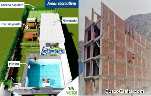 ¡¡OCASIÓN!! DPTO+PISCINA EN CARAPONGO HUACHIPA, ATE, SANTA CLARA