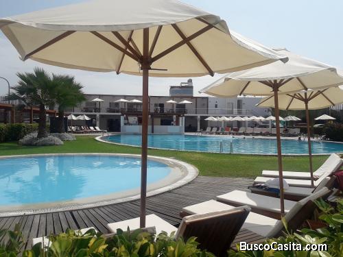 OFERTA Casa Playa Cond. Mirador de Asia KM101.5 Panamerica Sur- 4dorm 4 pisc Sombrilla en playa