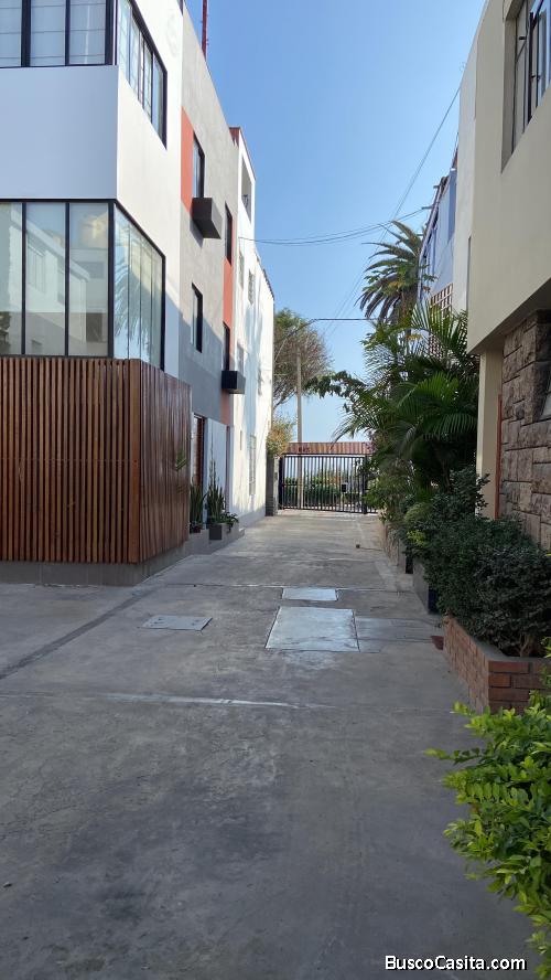 Casita tipo town house en Malecón Osma, Barranco
