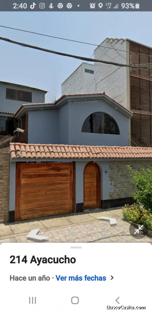 VENDO AMPLIA Y AOGEDORA CASA EN LA MOLINA - URB SANTA PATRICIA