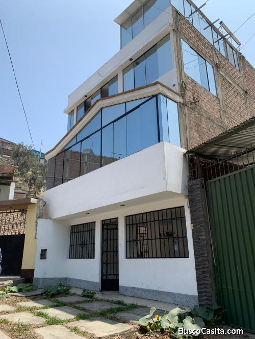 Venta O Alquiler De Casa En Zona Tranquila De Sjl, Totalmente Abastecida Con Energia Solar