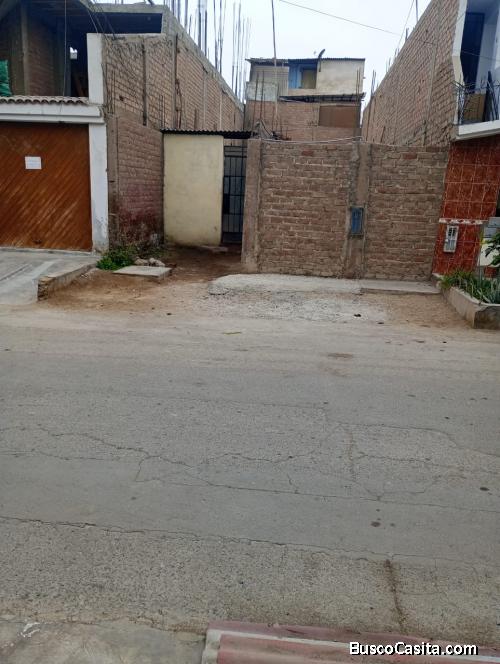 Vendo Terreno 120 m2 frente: 6.00 ml. Calle. a 1 cuadra de Zona comercial San Diego