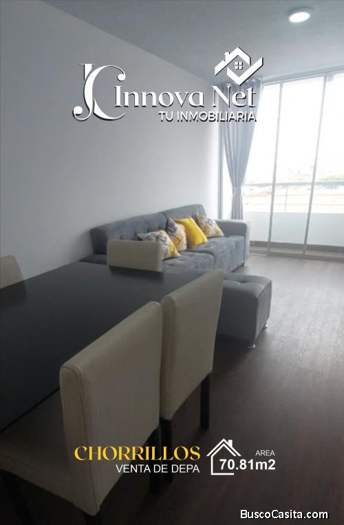 VENTA DE DEPARTAMENTO - CHORRILLOS
