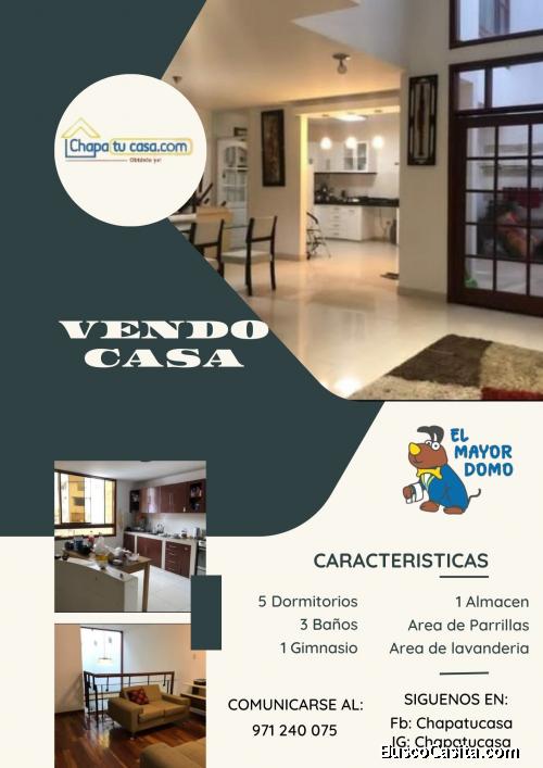 VENDO CASA EN CAJAMARCA