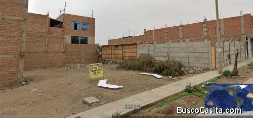 Venta de dos Terrenos juntos de 120 mt2 c u, frente al Parque Central de San Antonio de Carabayllo-
