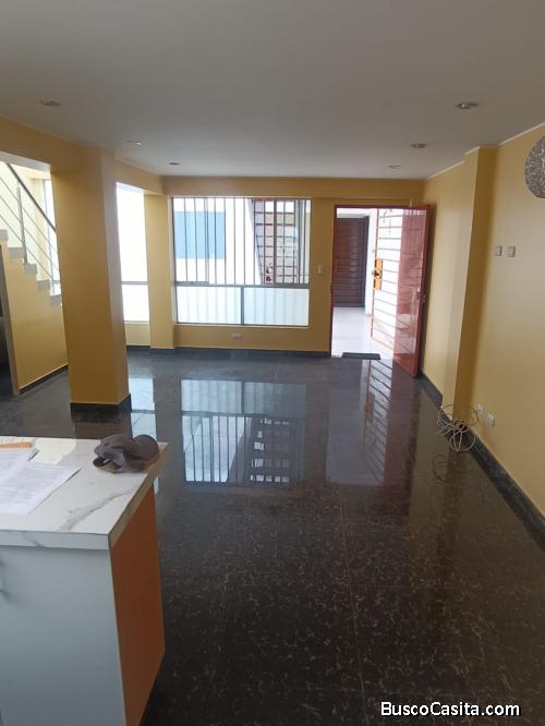 Ocasion Venta de departamento DUPLEX 4 dorm con aires y cochera en San Juan de Lurigancho  Lima