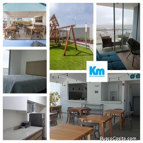 ALQUILER DE DPTO EN CONDOMINIO MIRAMAR SAN BARTOLO