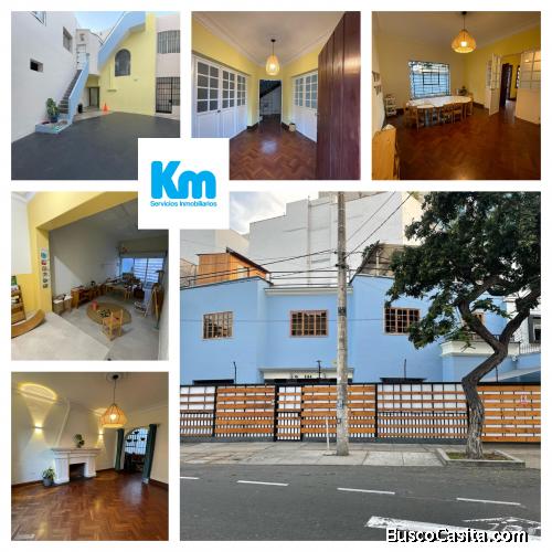ALQUILER DE CASA PARA OFICINA EN MIRAFLORES