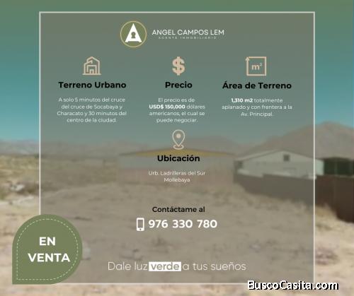 Venta de Terreno En Mollebaya, Arequipa