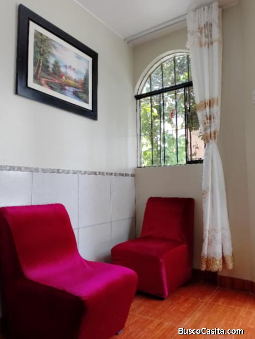 ALQUILAMOS LINDO MINIDEPARTAMENTO AMOBLADO INDEPENDIENTE EN EL SANTIAGO DE SURCO PARA PERUANOS 