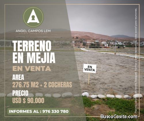 En venta Terreno de playa