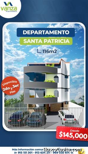 REMATO DEPARTAMENTO EN MOLINA, SANTA PATRICIA