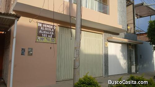 Se vende o alquila almacén