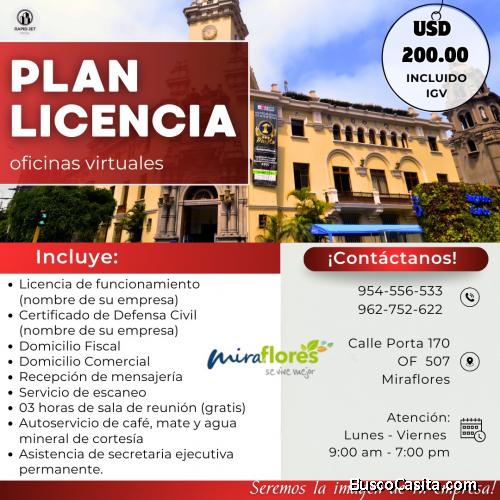OBTEN TU LICENCIA DE FUNCIONAMIENTO CON NUESTRA DIRECCIÓN