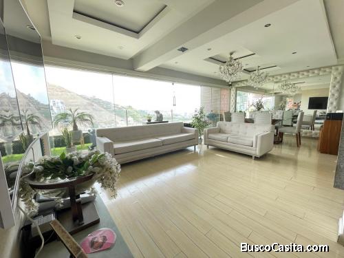 Flat con extraordinaria vista en Casuarinas Sur 