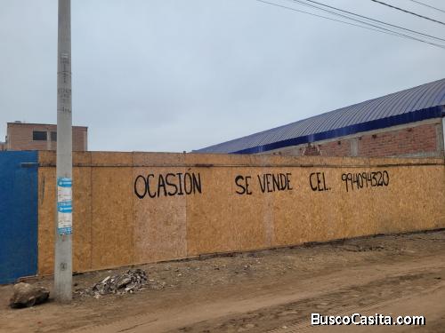 OCASION VENTA TERRENO 400 M2 LAS PALMAS PACHACAMAC