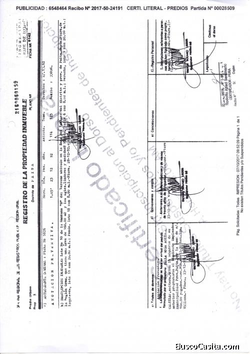 PAITA VENDO TERRENO URBANIZACION SITRAMUN, COSTADO HOSPITAL LAS MERCEDES, CELU 952 126 984