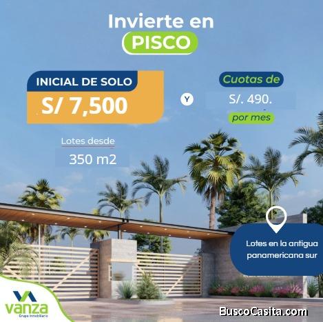 VENDO TERRENO EN PISCO,ICA,CAÑETE