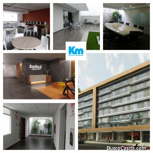 VENTA DE OFICINA PISO 1 SOHO 2 MIRAFLORES 