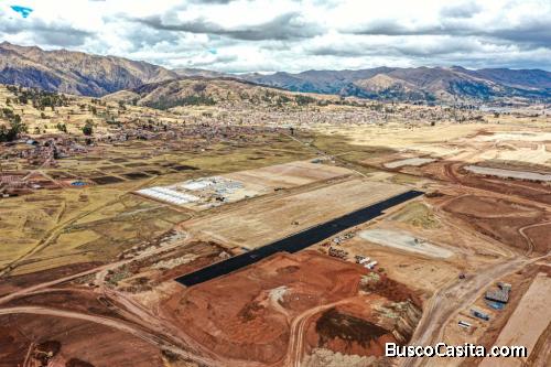 EN VENTA TERRENO EN EL NUEVO AEROPUERTO INTERNACIONAL DE CHINCHERO