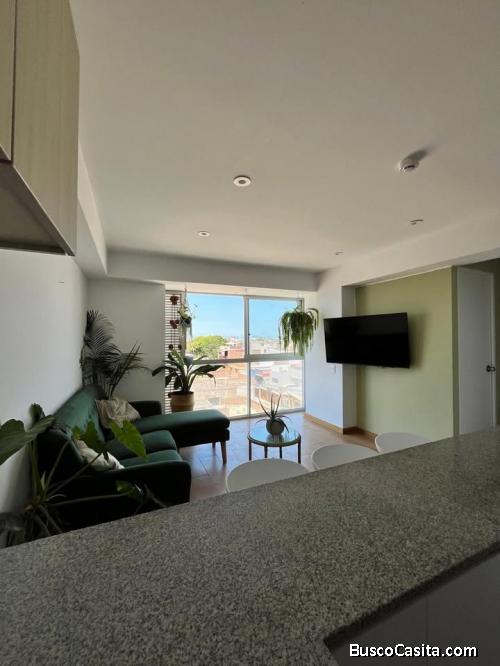 SE ALQUILA DPTO AMOBLADO EN SAN MIGUEL 