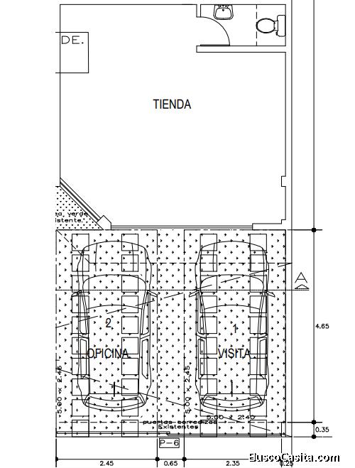 Alquiler de local para bodega-bazar