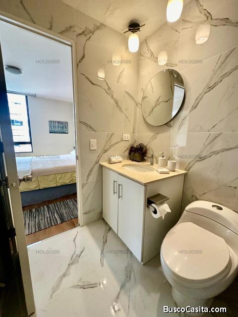 Alquilo departamento en Miraflores US 780, amoblado equipado, 1 dormitorio, 50 m2