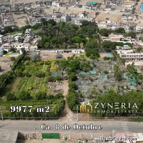 Terreno en Venta de 9,977 m2 en Lurín CON ACCESO ESTRATEGICO y ASFALTADO