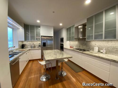 Alquilo departamento en Barranco Malecón Junin AMOBLADO U$4,500 de 320 m2, 3 dormitorio, 3 cocheras 